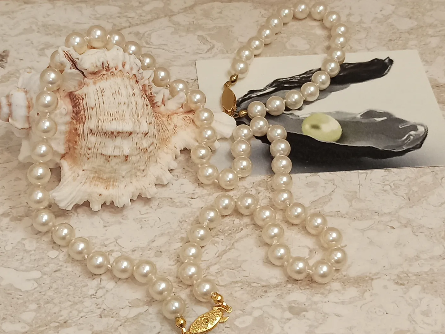 24K GOLD Faberge Egg Pearl Trinket Box & PEARL Necklace Bracelet SET Jewelry Box Faberge Egg Ornament Gift Set for Her Music Box Fabergé Egg