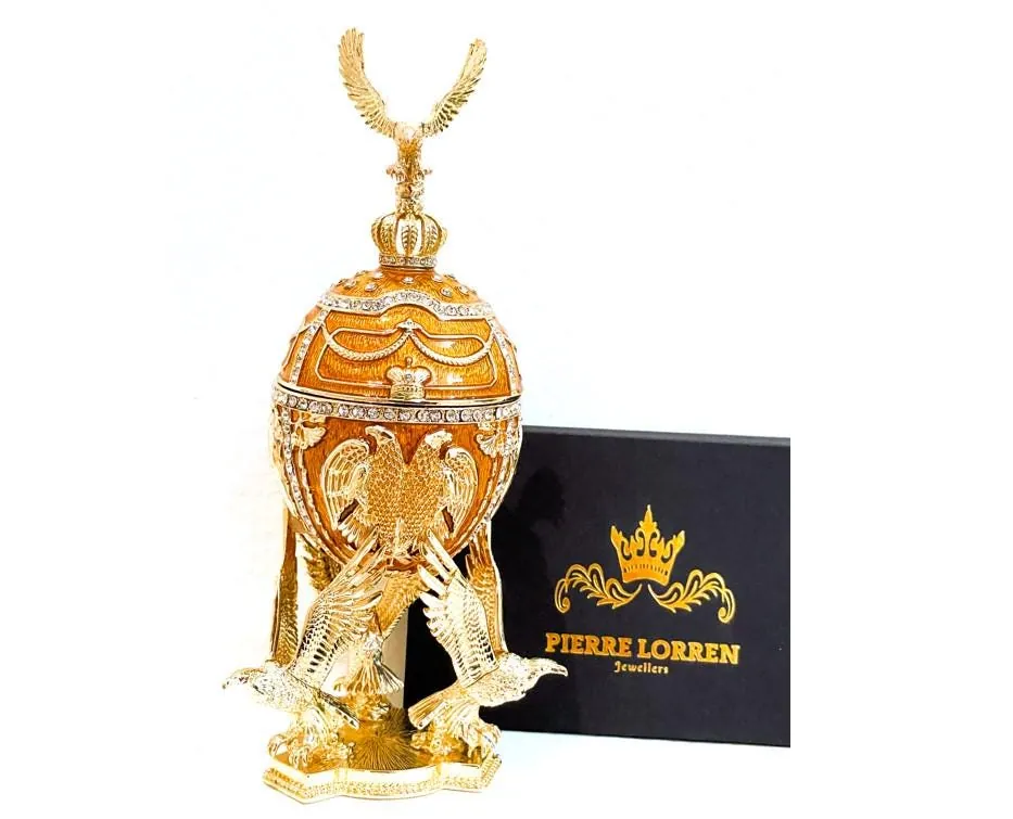 Solid 18k Gold Heart Stud Diamond Jewelry by Pierre Lorren
