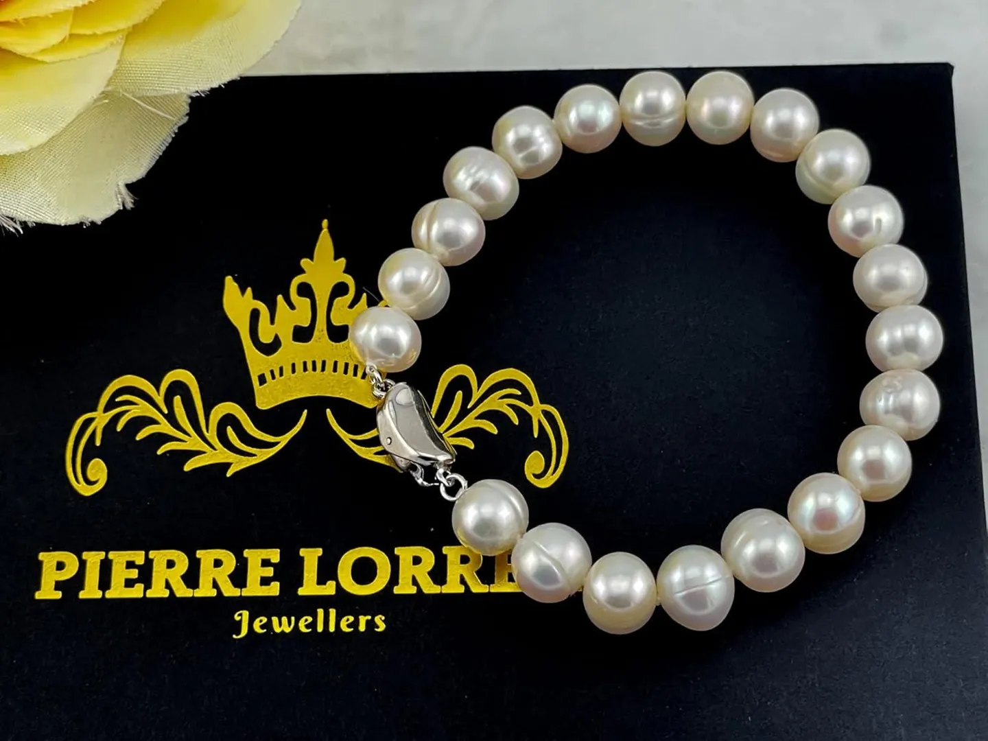 Akoya Pearl Bracelet Japan South Sea Pearl Bracelets Cultured Pearl Bracelets Pearl Jewelry 18k White Gold Vermeil Birthday Prom Gift for Her